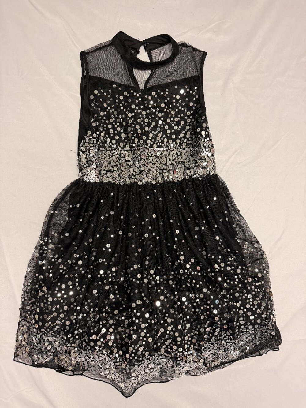 Speechless girls size 12 1/2 dress in black